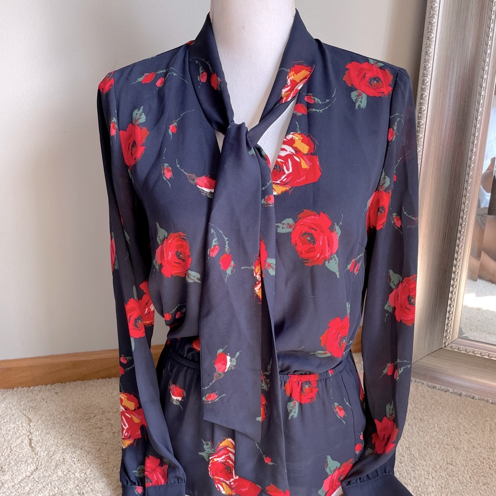 Babaton by Artizia Floral Blouse